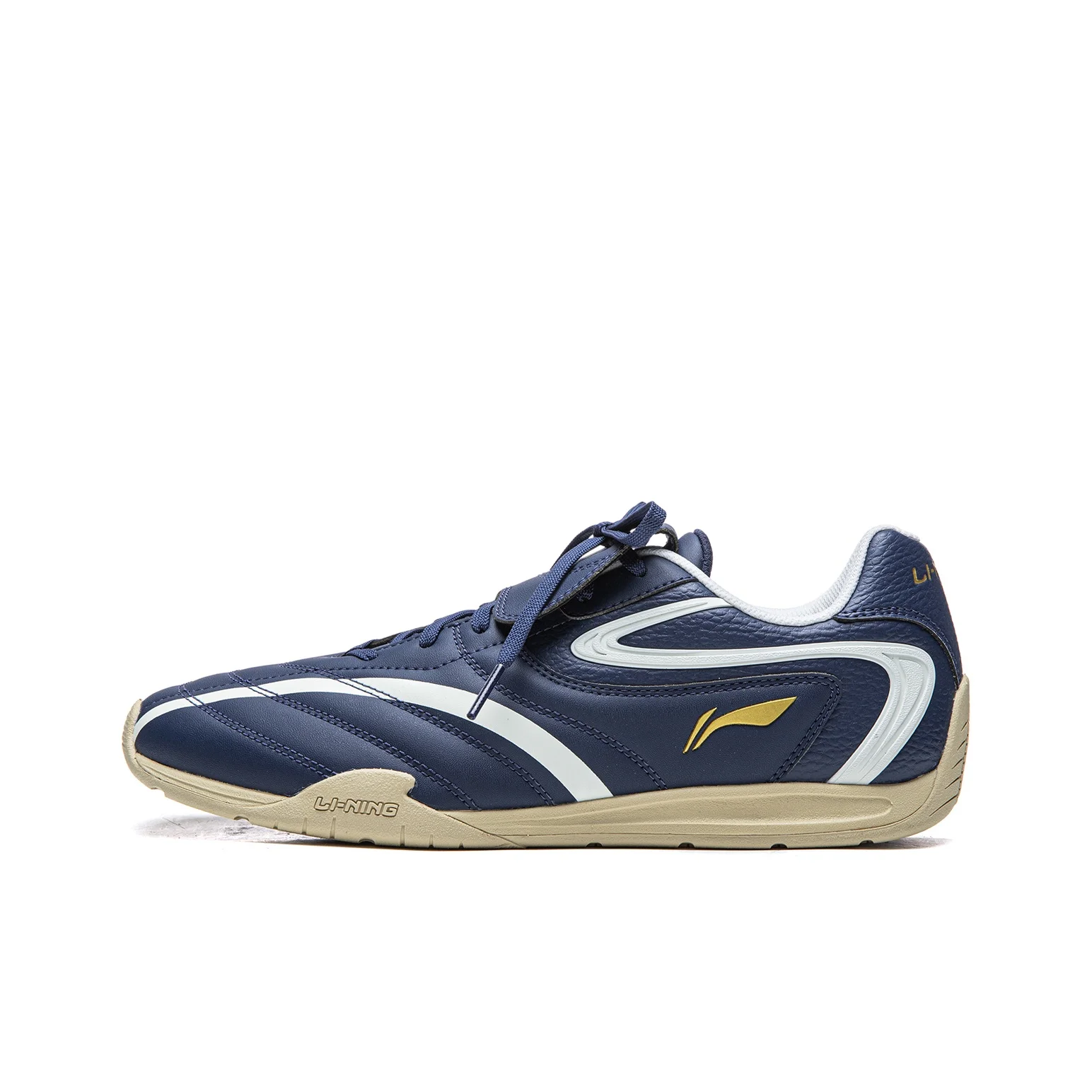 li-ning-film-pulse-cushioning-slip-resistant-abrasion-resistant-lightweight-low-top-casual-shoes-men's-dark-blue