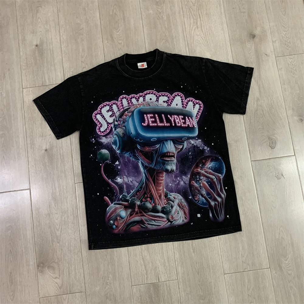 Jellybean Alien VR T Shirt Men Women Best Quality Tee Tops T-Shirt