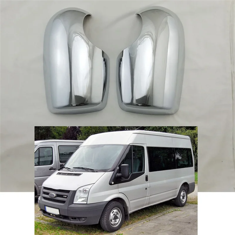 

Lasting Car Side Door Rear View Mirror Cover For Ford Transit Tourneo 2000-2014 Exterior Trim Replacement Accessories