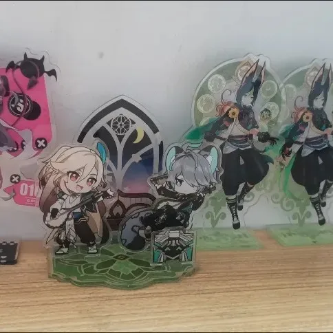 Alhaitham Gift Toy Figures Acrylic Stand Anime Model Action Figure Ornament Accessories Models Kaveh Desktop Ornaments