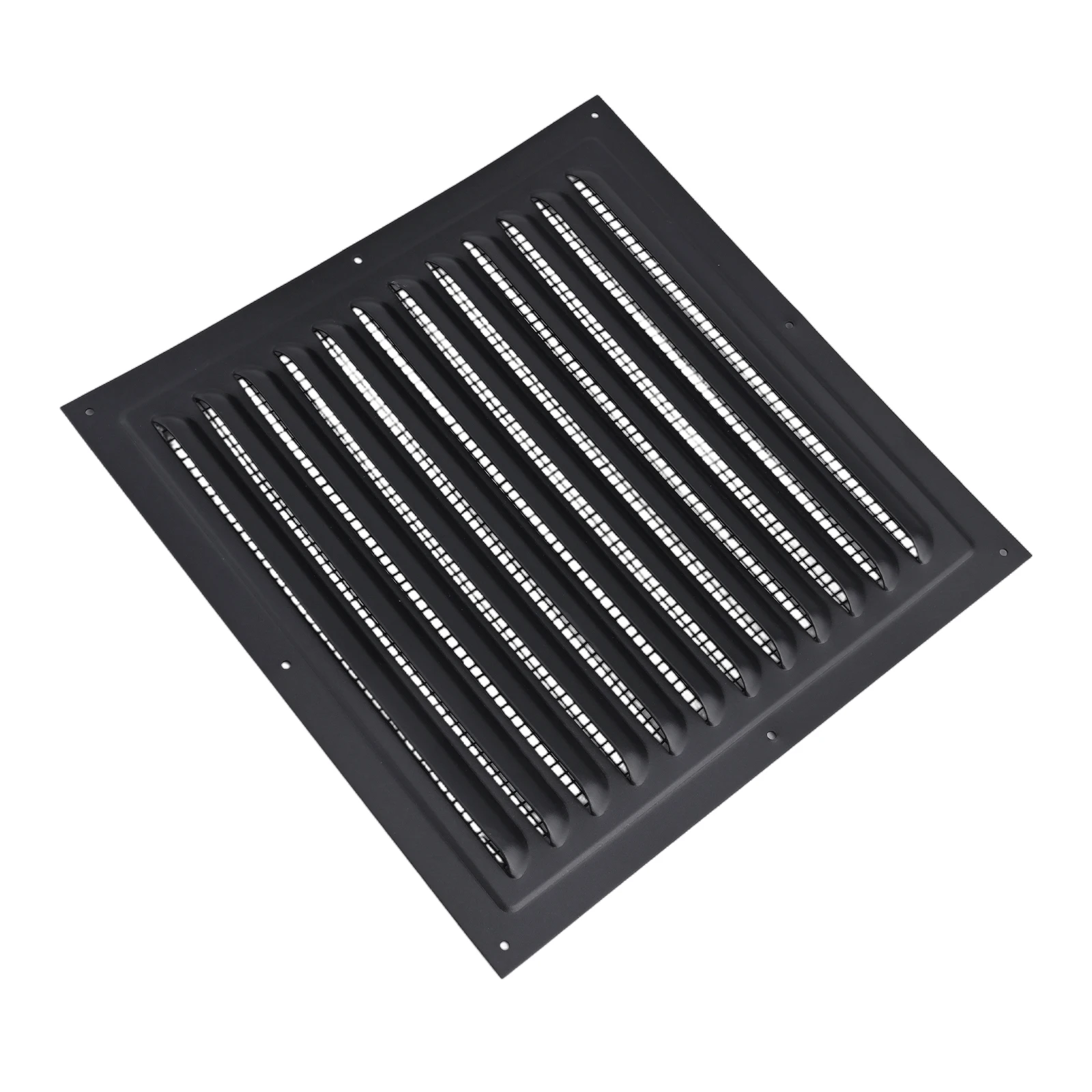 

Aluminum Vent Cover Metal Louver Vent Cover Portable And Long-lasting Nylon Mesh Included Baking Varnish Coating