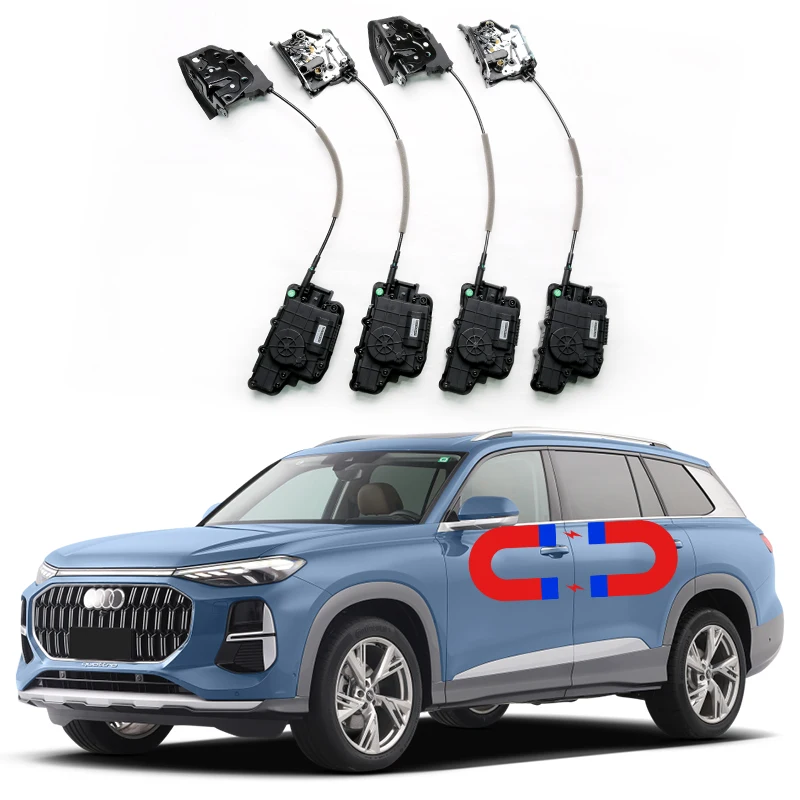 For Audi Q6 Electric suction door Automobile refitted automatic locks accessories door Soft Close auto Power tools