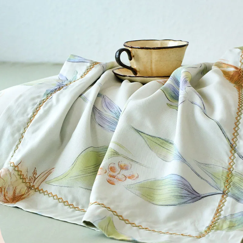 60 عدد 100% كيس وسادة مطبوع من الحرير عالي الجودة من ألياف الليوسيل كيس وسادة لجميع المواسم ملحقات سرير تبريد صديقة للبشرة