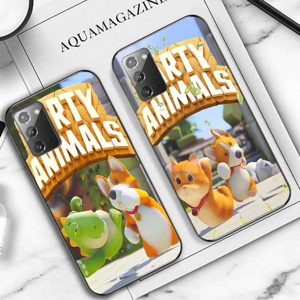 Game P-Party A-Animals Mousepad For Samsung Note 8 9 10 20 pro plus lite M 10 11 20 30 21 31 51 A 21 22 42 02 03