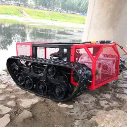 Waterproof IP68 sewer cleaning robot inspection robot chassis  unclogging robot machine with 30m underwater depth