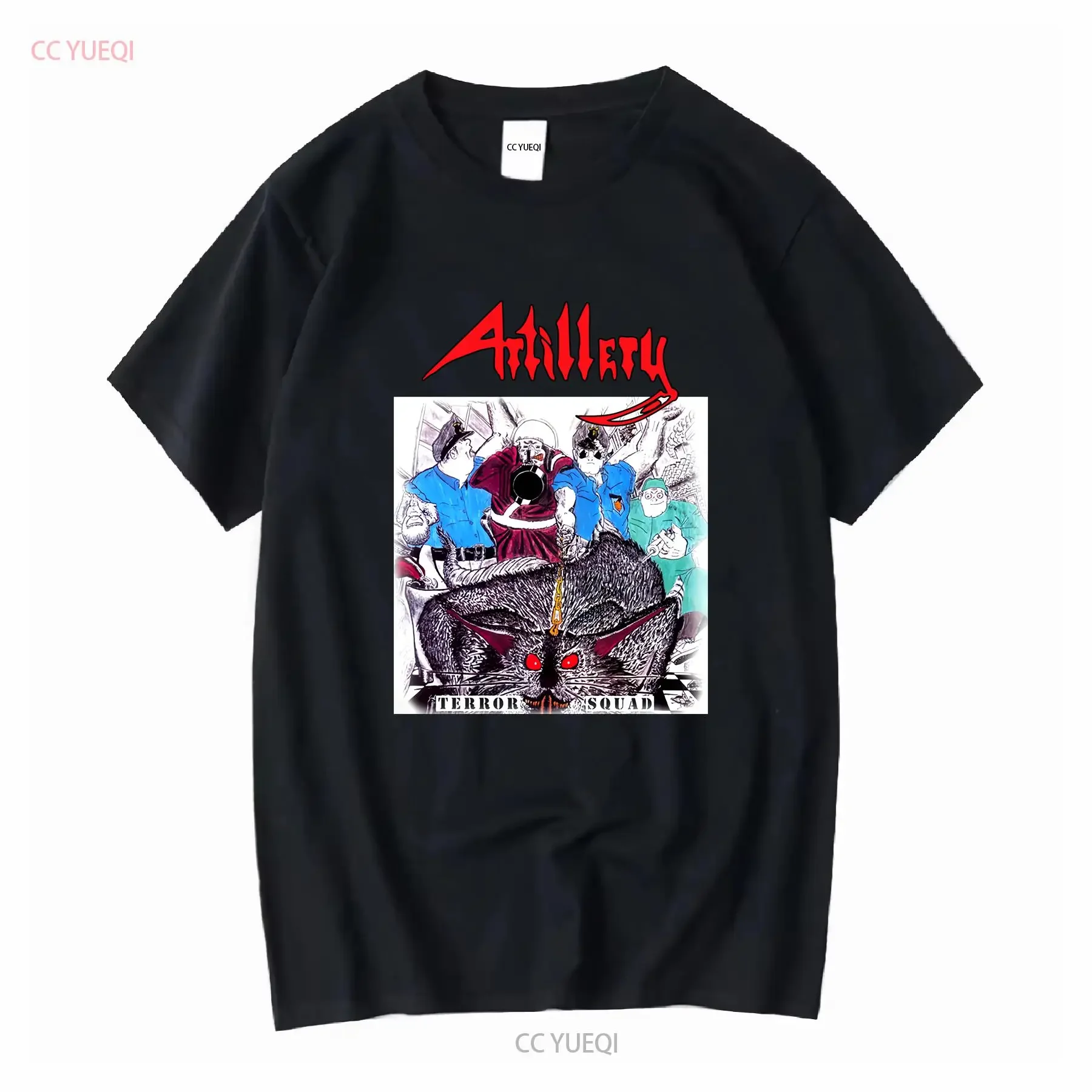 ARTILLERY TERROR SQUAD 87 T Shirt  Cotton White Men S to 5XL HC1438 vintage Washed Casual Top For Everyday Wear