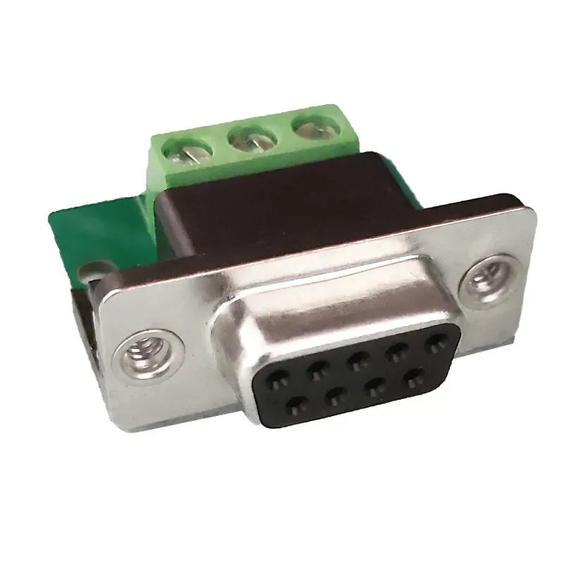 D-SUB 9-pinowe złącza bezlutowe DB9 RS232 Adapter szeregowy do terminala