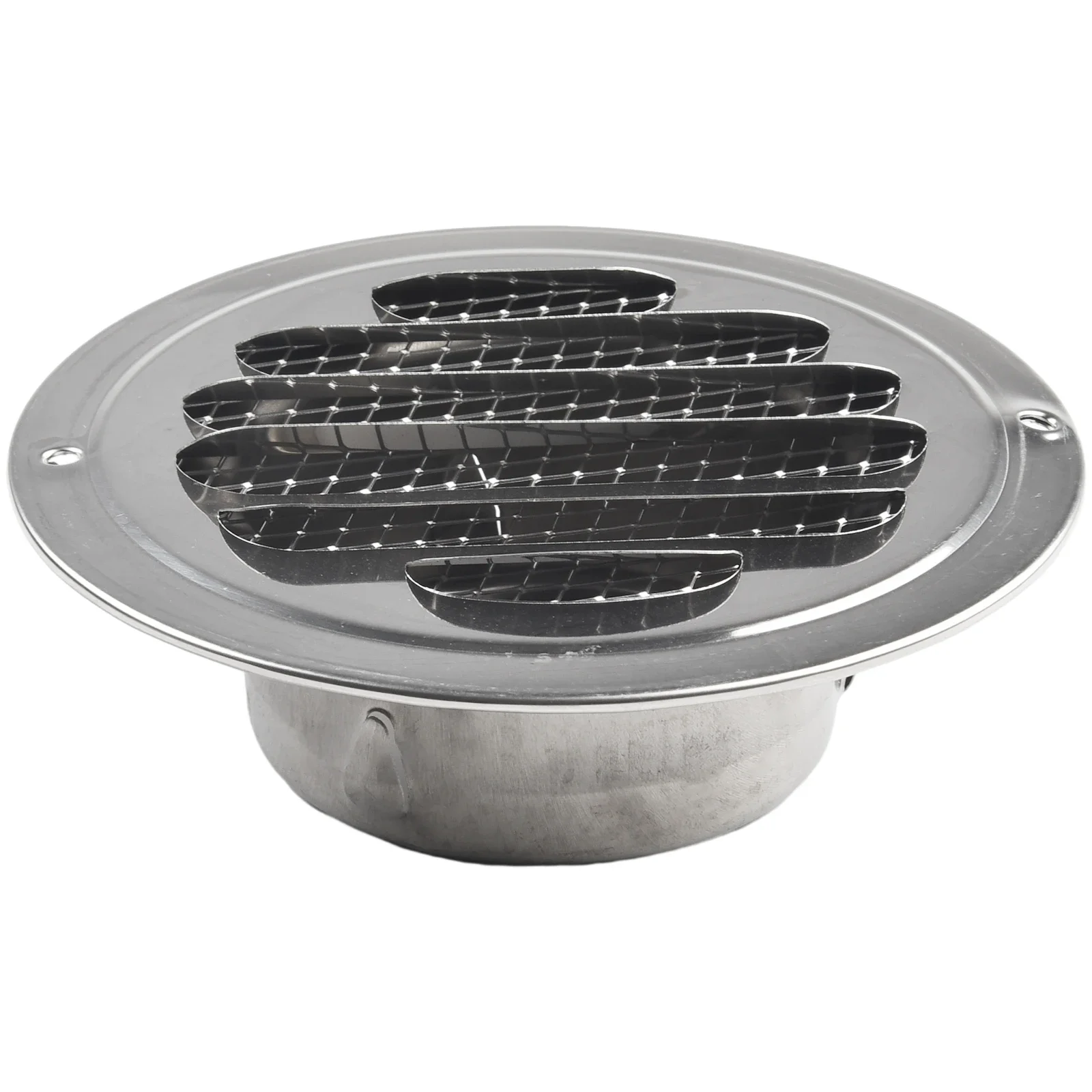 Long Lasting Stainless Steel Material  Proper Air Circulation  Round Vent Grille For Exterior Wall  Easy Installation 70300mm