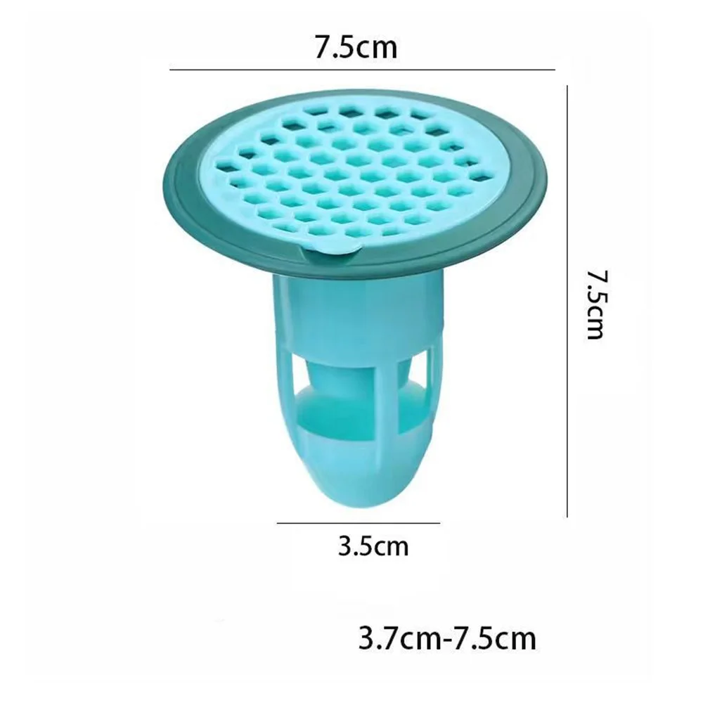 Silicone Bath Shower Floor Strainer Core Kitchen Bathroom Water Drain Filter Cover Plug Trap Siphon Sink Deodorant Wholesale