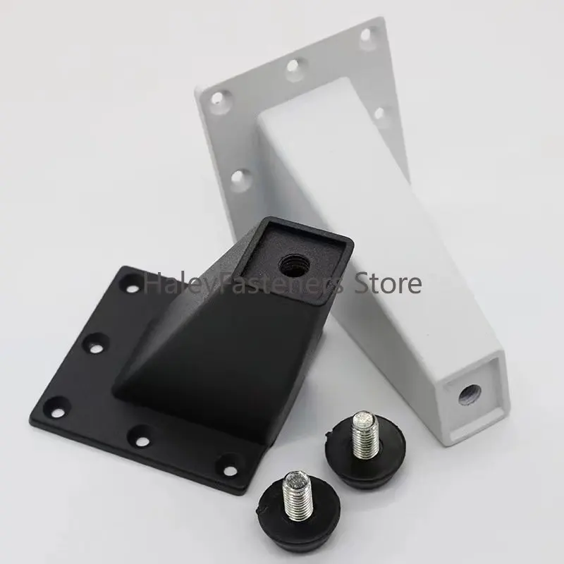 1pcs 8cm-10cm Aluminum alloy cabinet feet adjustable height Office furniture legs Sofa Bed Non-slip Support foot Feet Hardware