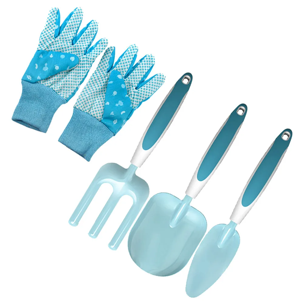 1Set Multi Functional Garden Hand Trowel Strong Metal Transplanting Shovel for Digging Soil Loosening Planting Weeding