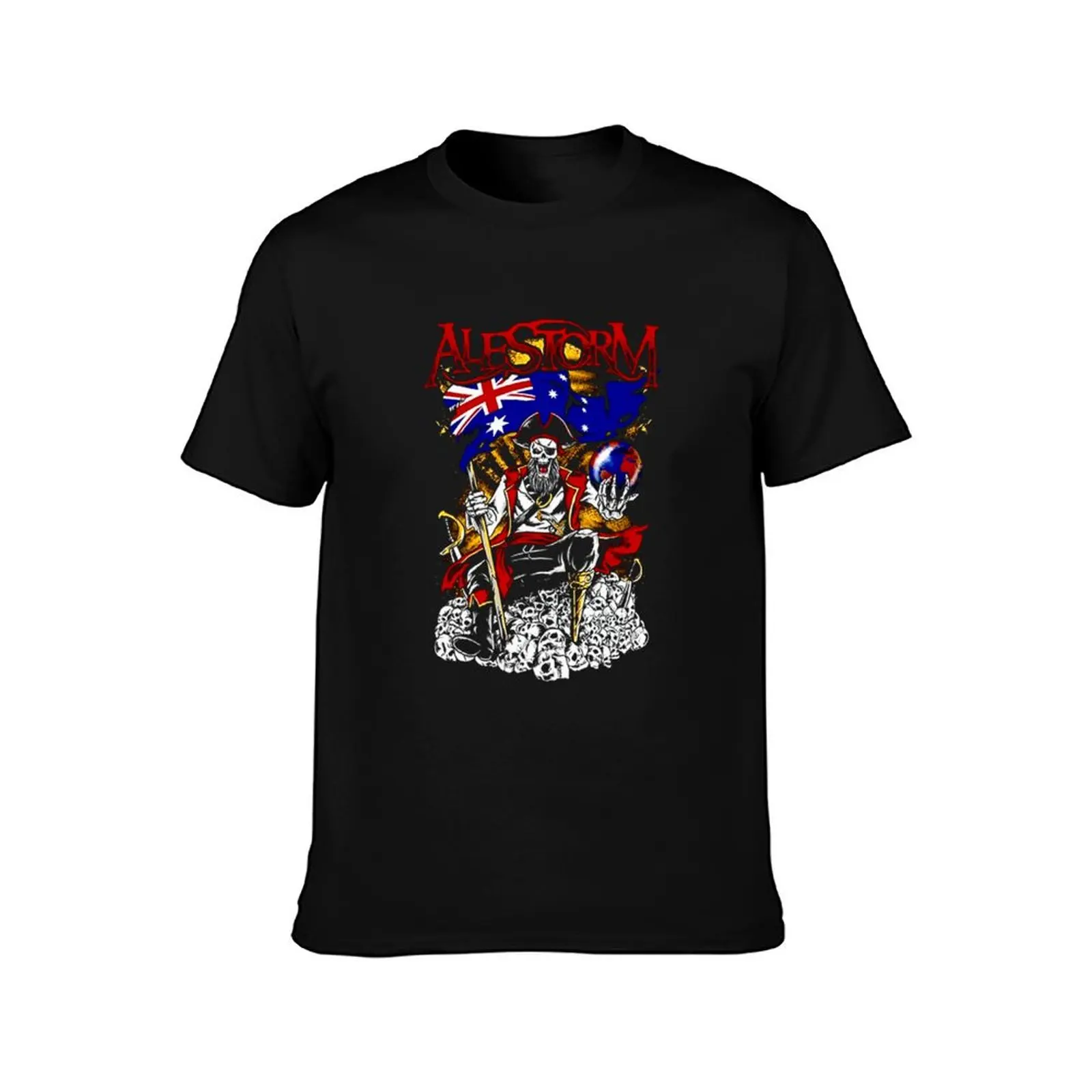 wakwaww US 61 alestorm best selling T-Shirt Summer Casual Cotton Tee Oversized Streetwear Tops Vintage Graphic Print