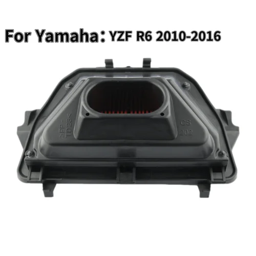 Imagen 2 del producto Limpiador de filtro de aire de motor de motocicleta, filtro de admisión para Yamaha YZF R6 2006-2007 YZF R6 2008-2009 YZF R6 2010-2016