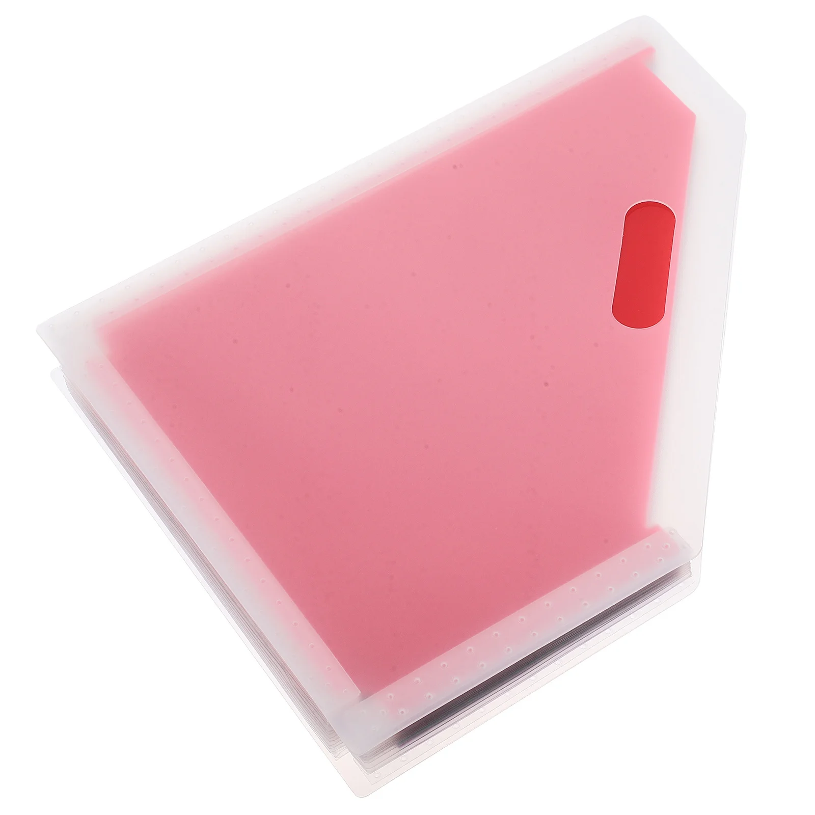 대용량 수직 아코디언 파일 정리함 확장형 플라스틱 폴더 사무실 가정 학교 다층 문서용