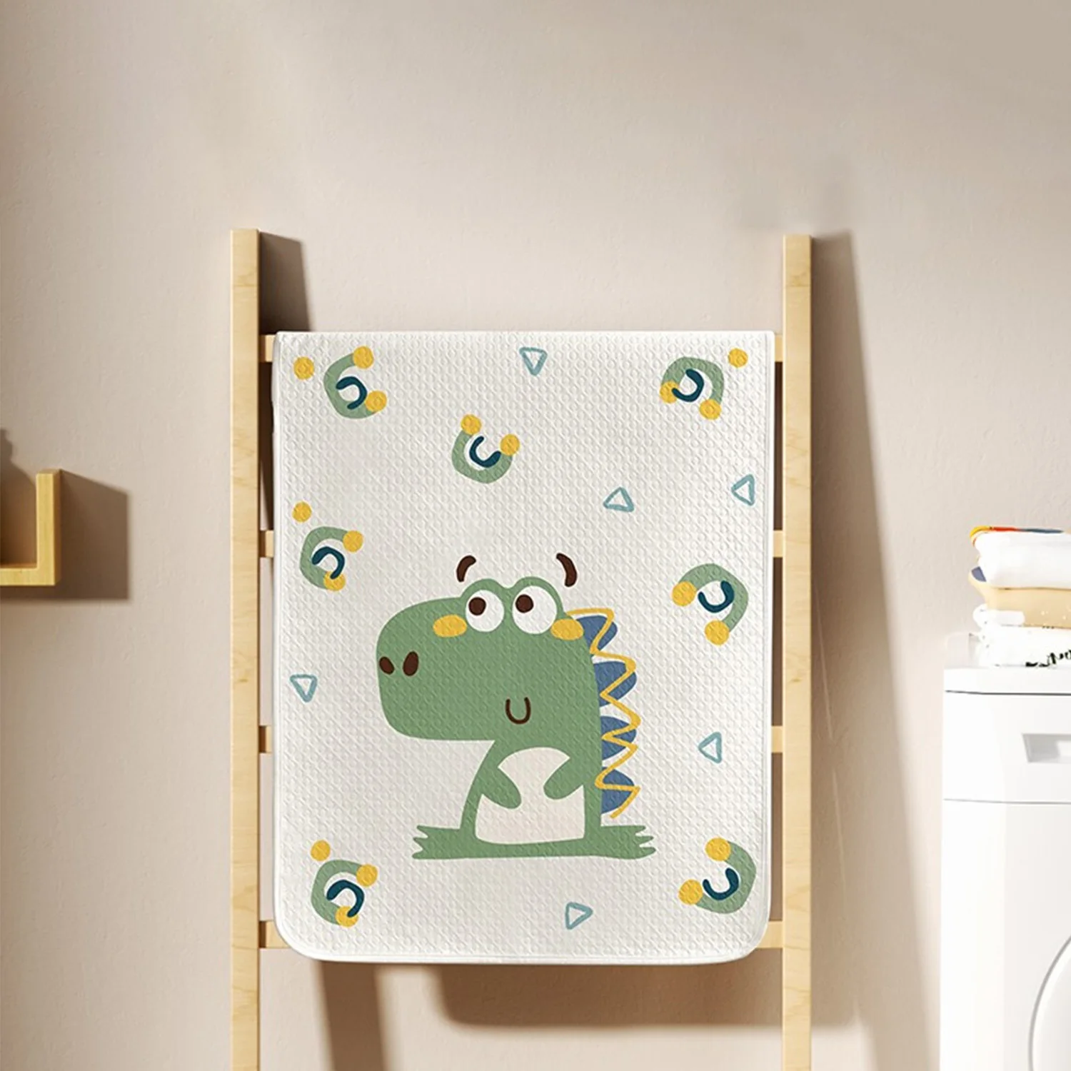 Morbido e traspirante Pannolino per bambini Antibatterico con motivi adorabili Lenzuolo per culla 80x100 cm - Planet Bunny