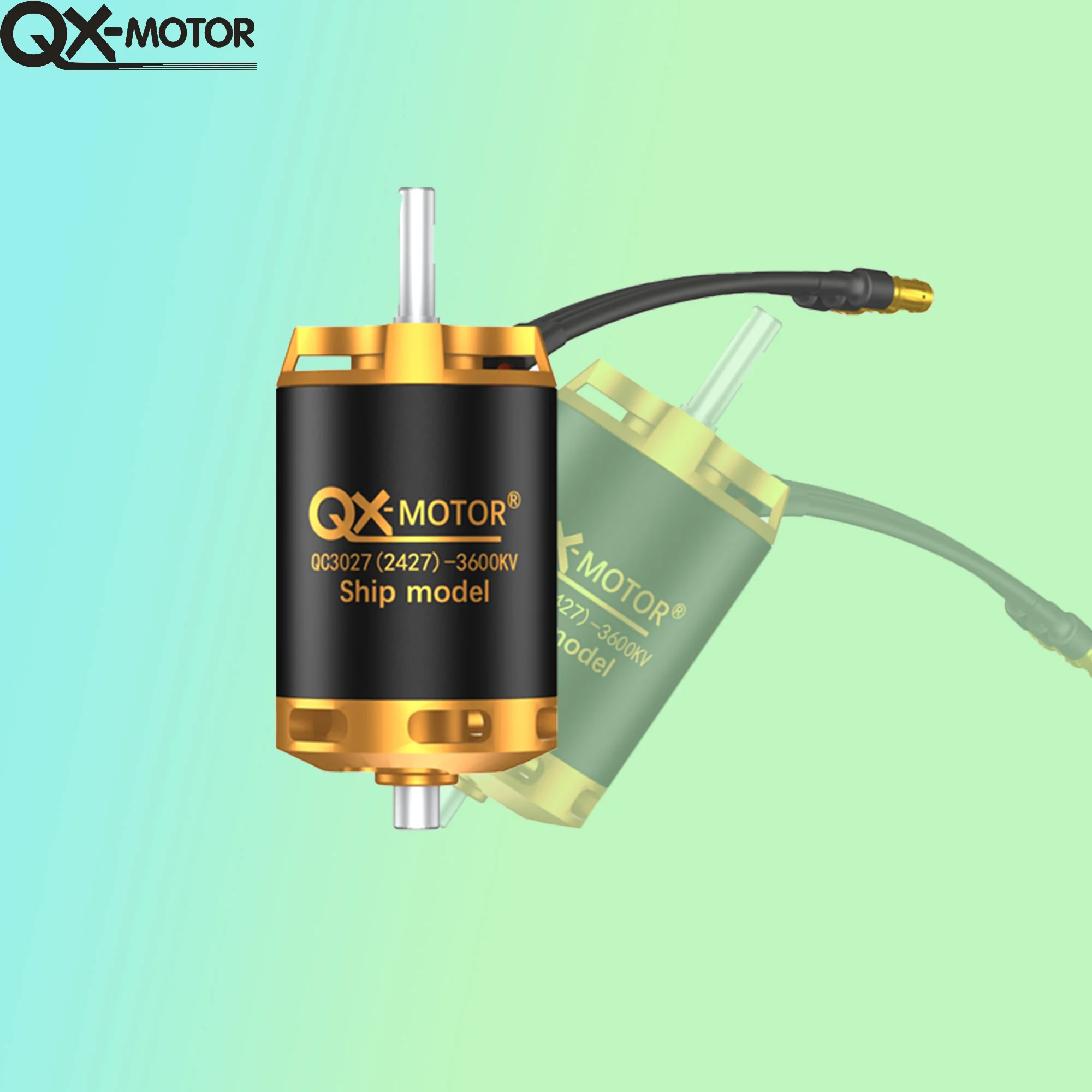 QX 모터 브러시리스 모터, QC3027, QC3027, 3600KV, 2800KV, 3800KV, DIY RC 코어리스 강한 토크 장난감, 자동차 선박 보트 수리 도구