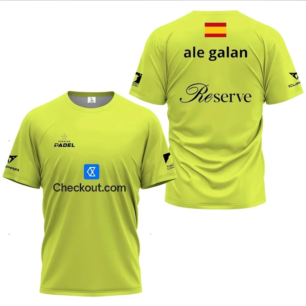 2026 Cool Padel Atmungsaktives Kurzarm-Fitness-T-Shirt für Herren und Damen – Sommerliches, schnell trocknendes O-Neck-Street-T-Shirt – Neues Padel-Sport-Oberteil für Erwachsene – Detail 6