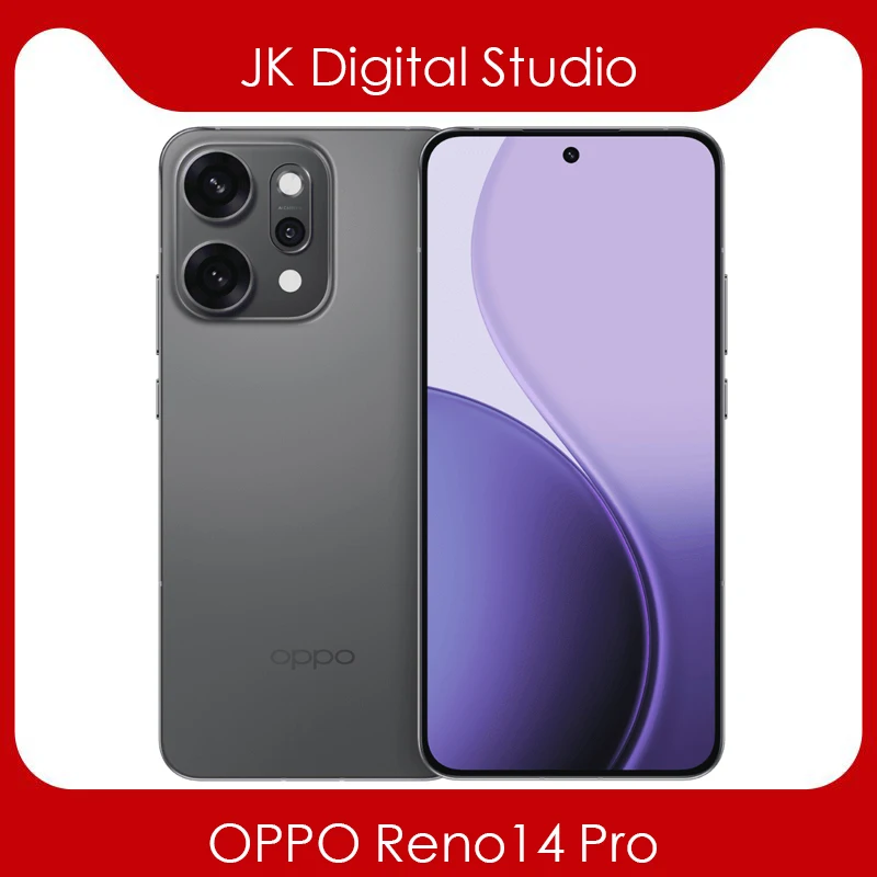 New OPPO Reno 14 Pro Reno14 Pro Cell Phone MTK Dimensity8450 6.83