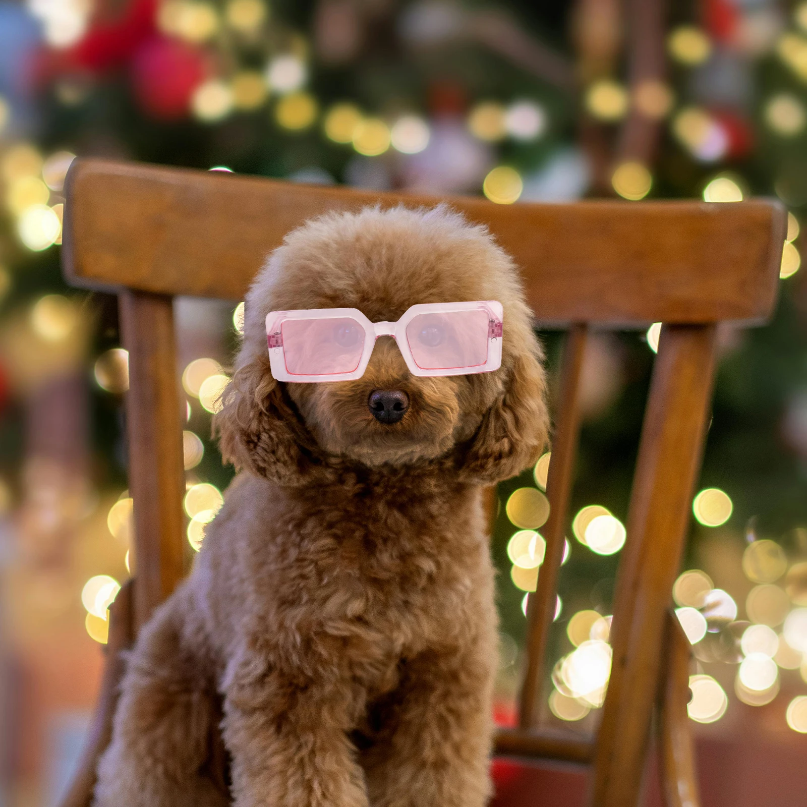 

Dog Glasses Eyewear Cool Party Glasses Modeling Fashionable Puppy Party Sunglass Green Photo Props Accessories