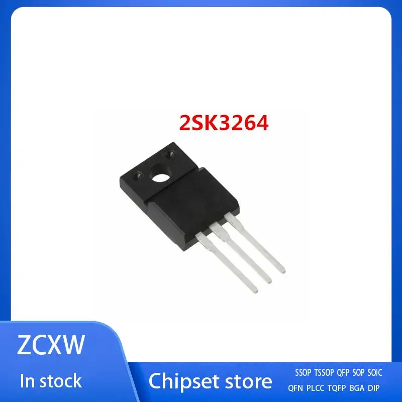 10PCS/LOT  2SK3264 2SK3262 2SK3265 TO-220F 7A 800V  MOSFET