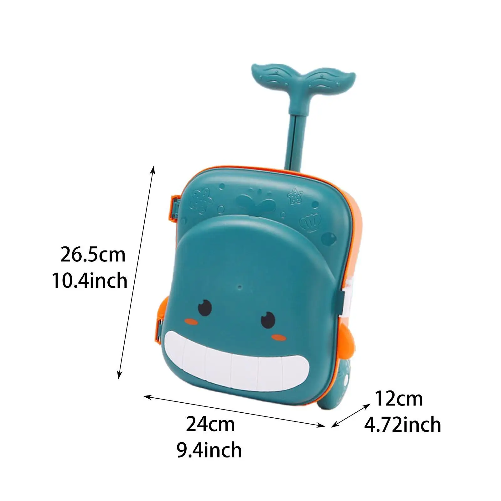 Children Beach Toy Set Holding Small Toy Colorful Kids Sandbox Toy Sand Digging Tool Baby Water Play Tool Luggage Trolley Case