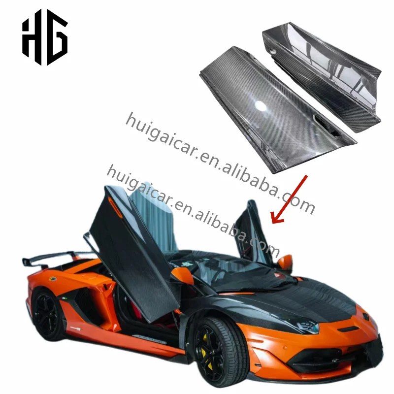 

Factory Wholesale Carbon Fiber Interior Door Panels Auto Body Parts For Lambor Aventador Lp700 Lp720 Modified Car Inner Doors