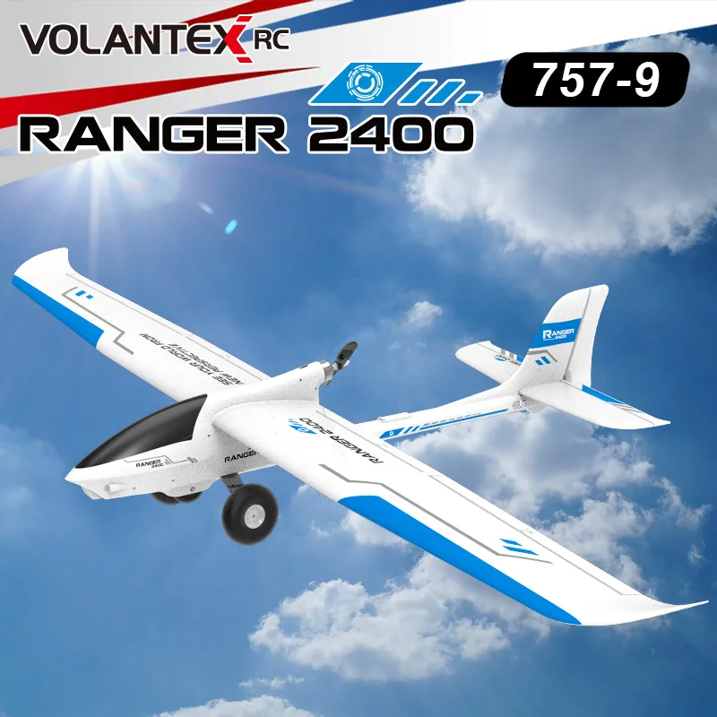 Volantex RC Ranger 2400 V757-9 75709 2400mm Wingspan 5 Channel EPO FPV RC Plane Airplane Model Glider PNP SET Without Battery