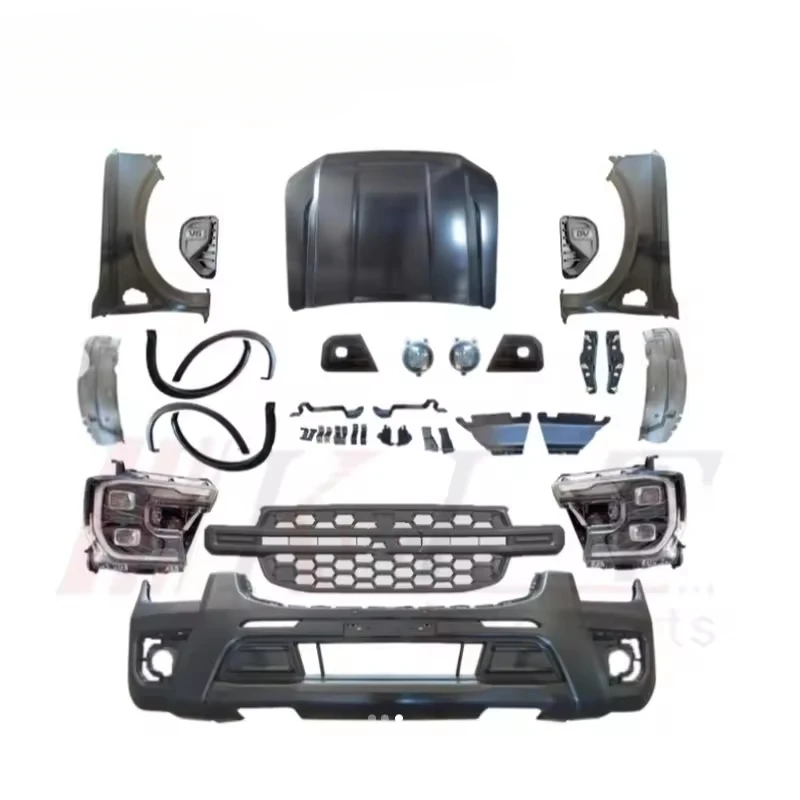 

KLT Offroad Car Exterior accessories Front Hood Bumper Grill Body Kit Facelift for Ranger 2012-2021 to upgrade 2022+