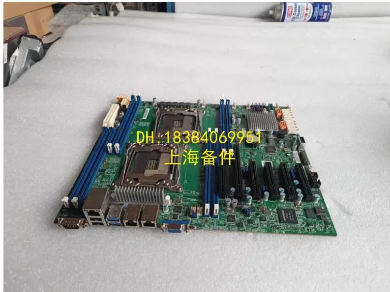 

Chaoxin Super Micro X10DRL-i Dual X99 Server Motherboard C612 Chipset Supports m.2 V3 V4