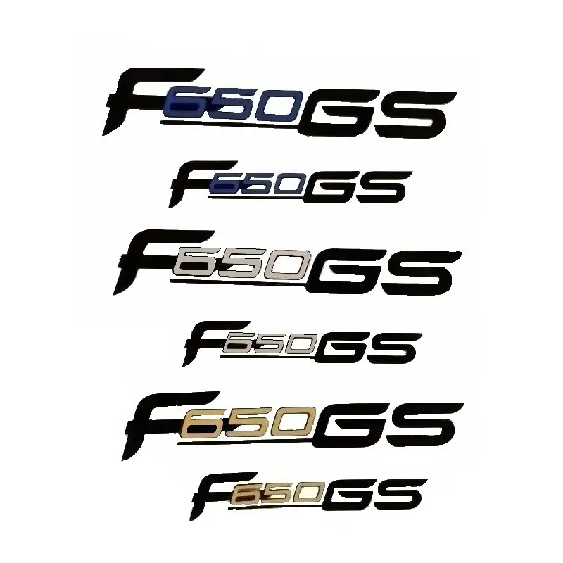 Motorcycle Dirt Bike Sticker Emblems For BMW F650GS F650 GS F650 Fuel Tank Sticker Decoration