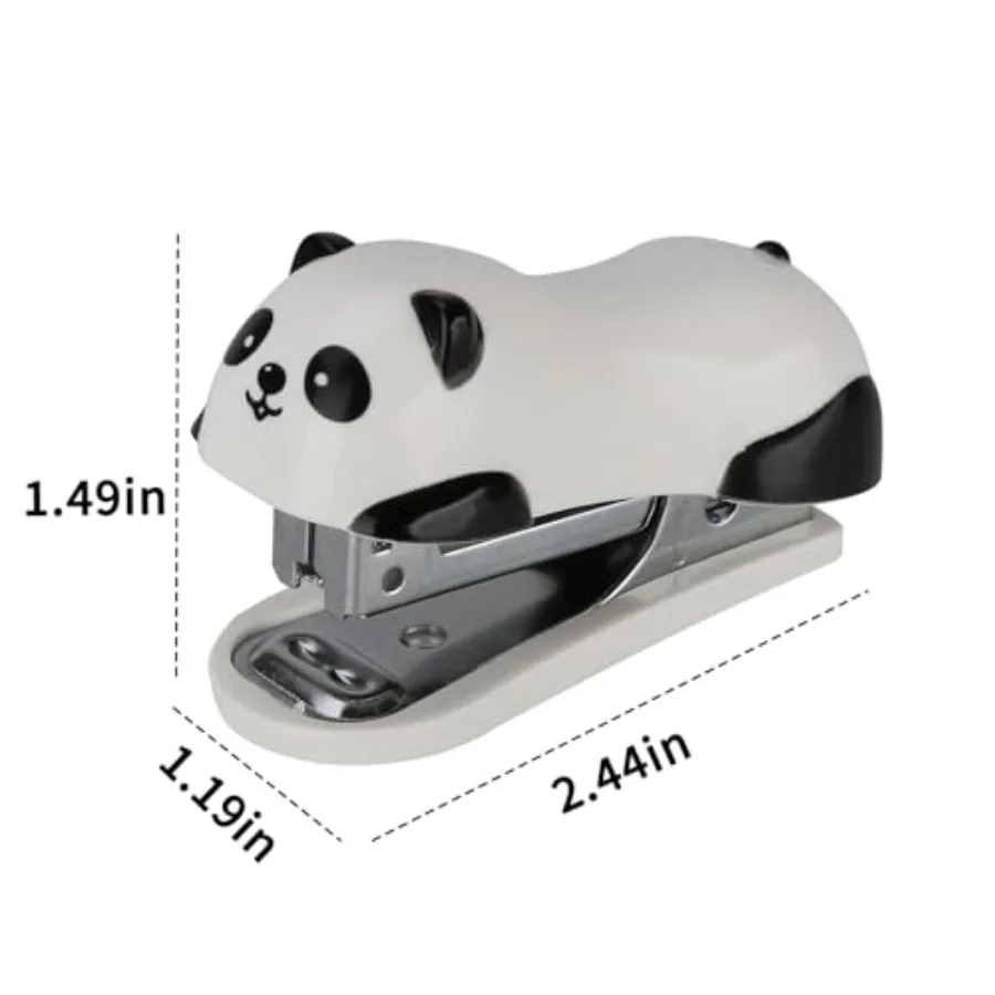 دباسة منزلية صغيرة لسطح المكتب من كيوت باندا مع 1000 دبوس