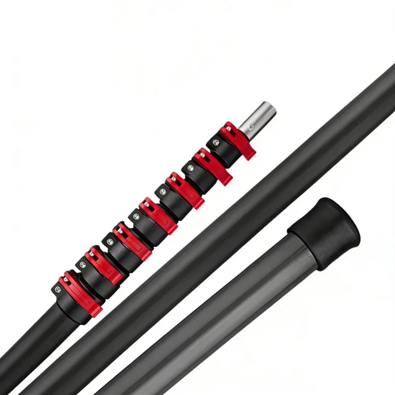 Cleaning tools, agricultural tools, adjustable carbon fiber telescopic rods, fruit picking tools