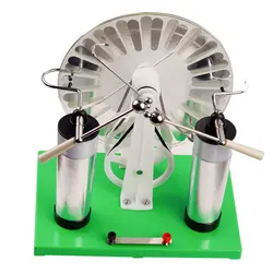 Electrostatic induction motor J23008 tip discharge physics experimental equipment teaching instruments teaching aids
