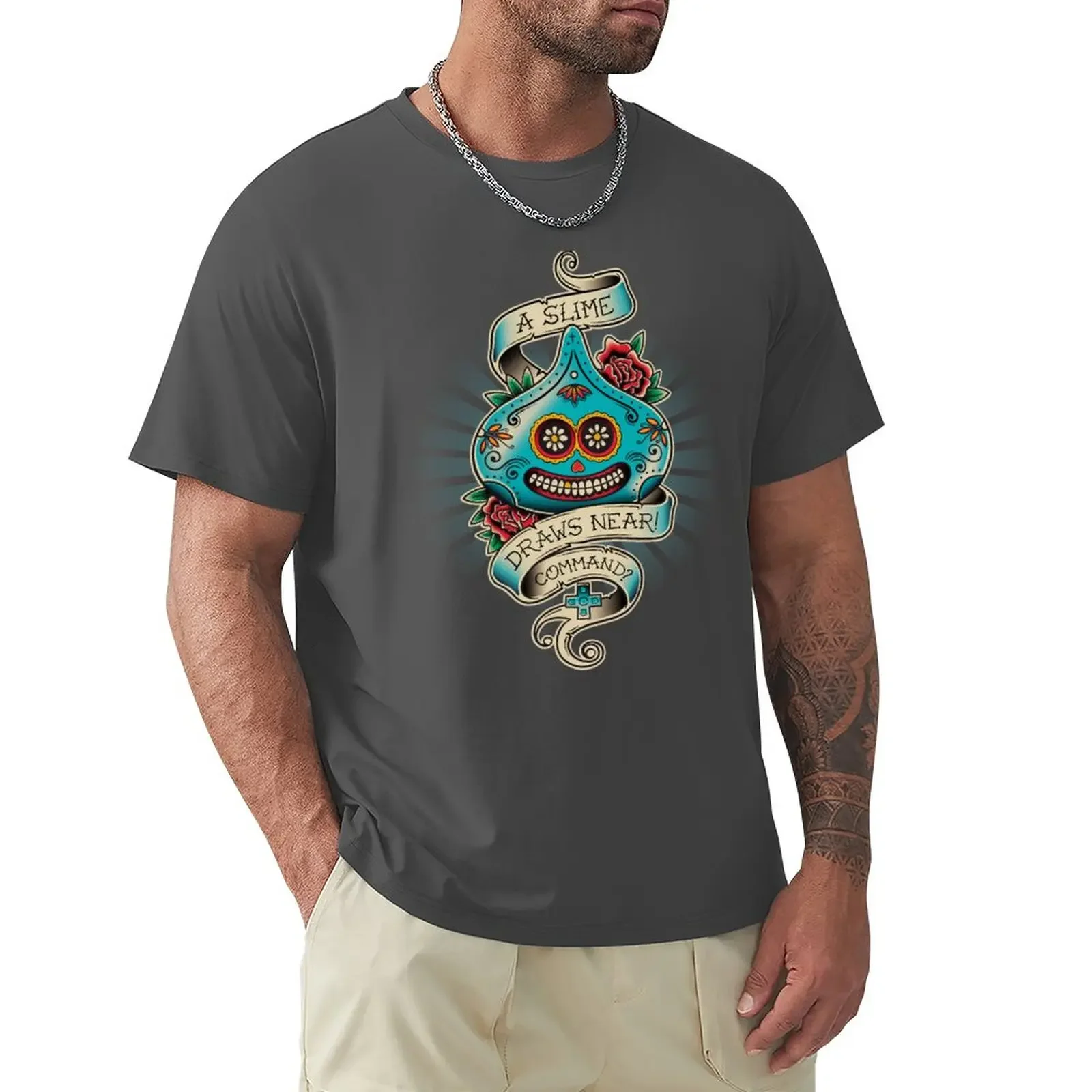 Slime de los Muertos T-Shirt customizeds sweat sports fans mens tall t shirts