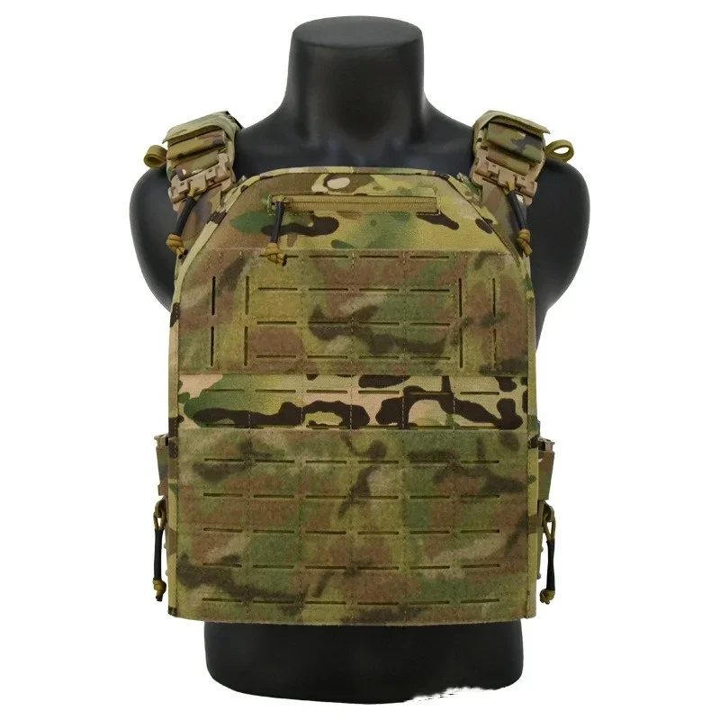 Jacht camouflage tactisch vest Verkoop 1000D nylon beschermend vest trainingsuniform CS-uitrusting outdoor beschermend vest adjus