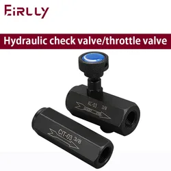 Hydraulic one-way throttle valve KC-02/034 hydraulic cylinder check valve CIT speed control flow control valve