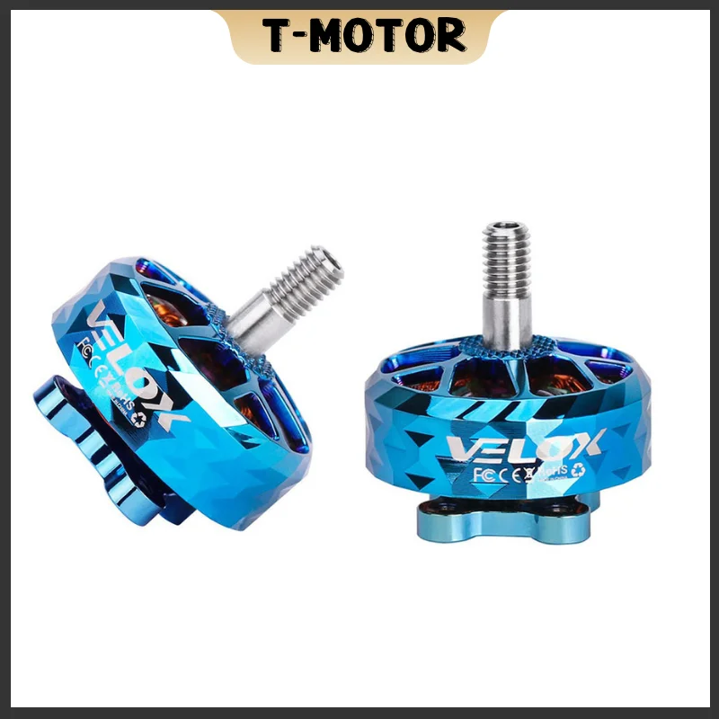 T-Motor VElox VEloce V2306.5 V2 1950KV 6S 2550KV 4S Brushless Motor W/4mmTitanium alloy shaft 4-5inch propeller for RC FPV Drone