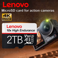 Lenovo High Speed 2TB 1TB Micro SD Card 512GB 256GB Flash Memory Card Driving Recorder Card 4K Ultra-HD Video For Phone Camera