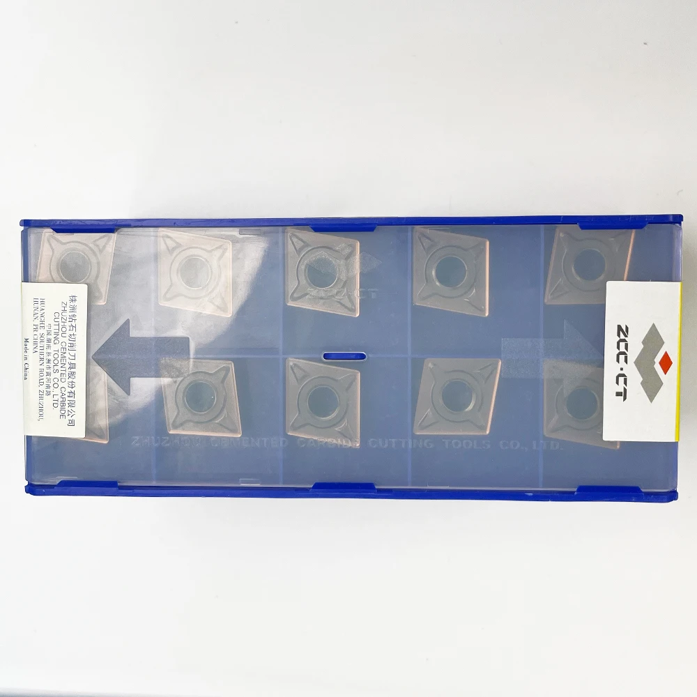 Imagem -05 - Huazhichun-ccmt Cnc Turning Insert Resistente e Resistente ao Desgaste Cnmg160608-em Ybg205