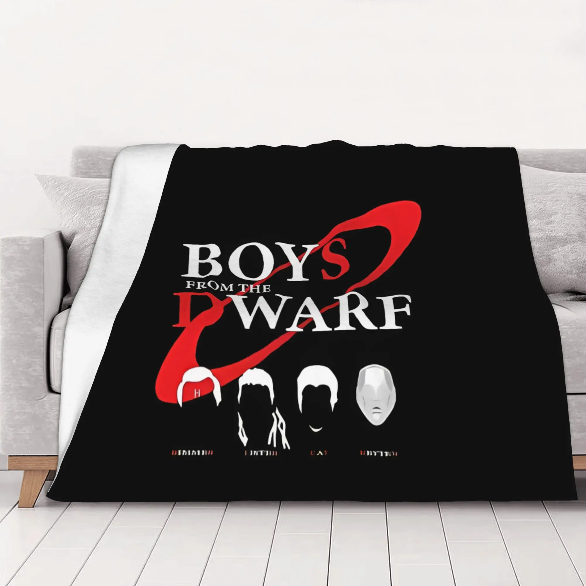 1PC All The  From The Dwarf Red Dwarf home room decorations Winter Blankets for Adults Bedding Home Interior Sofa Knee