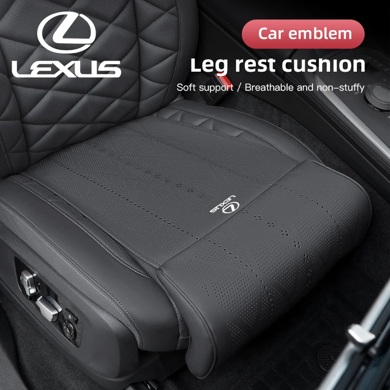 

Удлинитель подушки для ног в автомобильном кресле, кожаный, для Lexus Fsport GS GX IS LS LX CT LC RC LBX NX RX 350h 450h ES UX