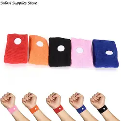 New Wrist Band Anti Nausea Wristbands Sickness Car Motion Sea Sick Ship Plane Cotton Adjustable Travel Reusable