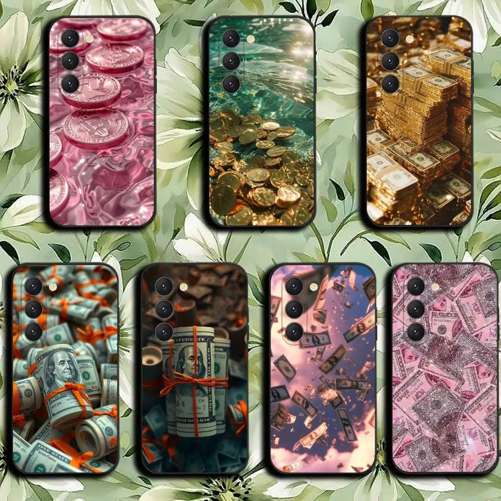 Banknote Design  Phone Case For Samsung Galaxy A52 A42 A32 A22 A12 A02S A72 A73 A51 A41 A31 A21S A71 A40 A30S A20S