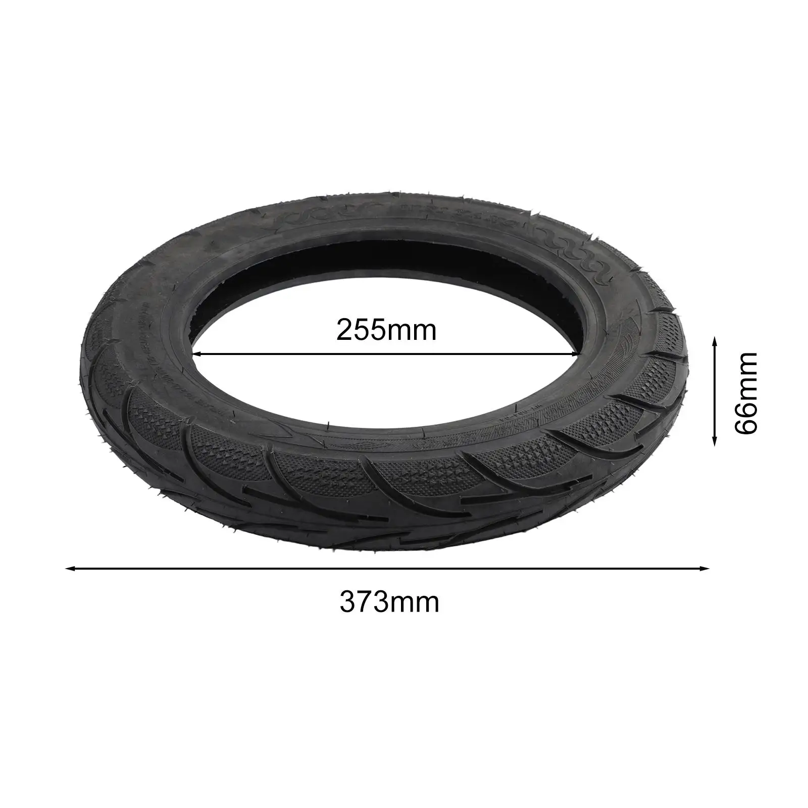 14 inch tubeless electric scooter tire 14x2 50 (64254) engineered for smooth rides and reliable traction on private property