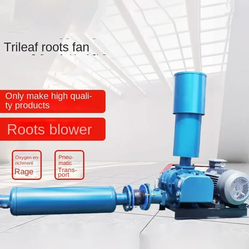 Ventilatore a pressione positiva e negativa Lavaggio ad alta pressione Ossigeno Trattamento delle acque reflue Produttore di aerazione della pompa a vuoto