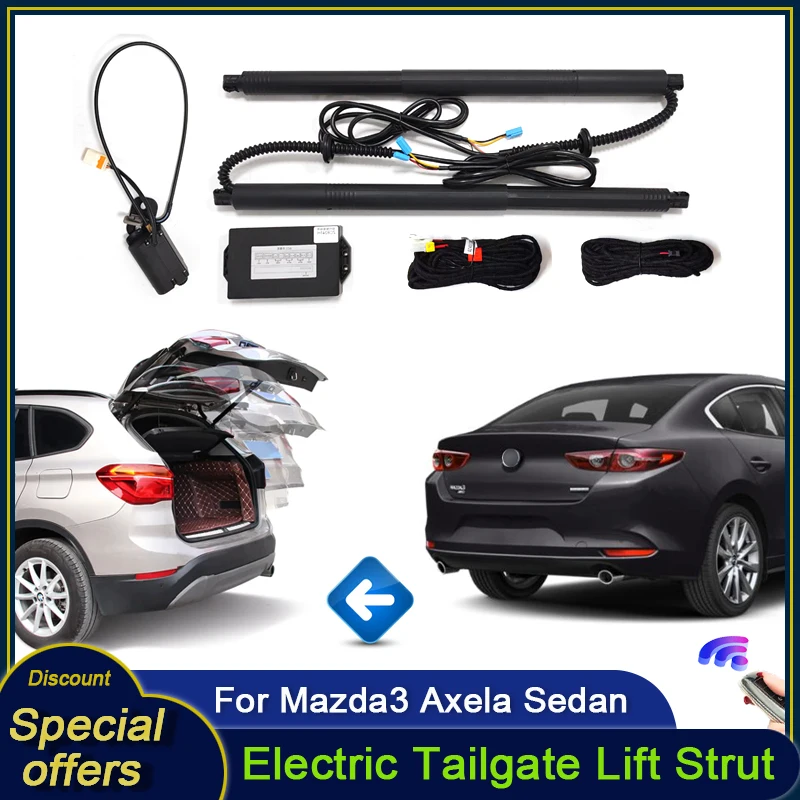 For Mazda Mazda3 Axela BP Sedan 2019~2024 Car Electric Tailgate Tail Gate Strut Vehicle Power Rear Door Lift System for Trunk