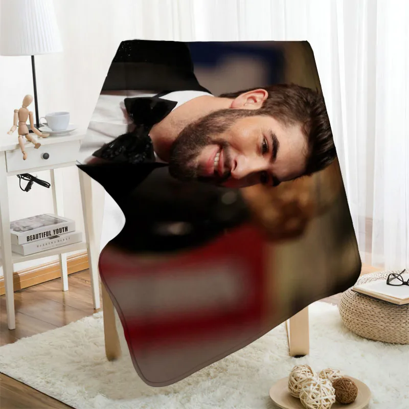 Kendji Girac Flannel Blanket Design Your own Blanket Flannel Blankets for Sofa DIY Dropshipping