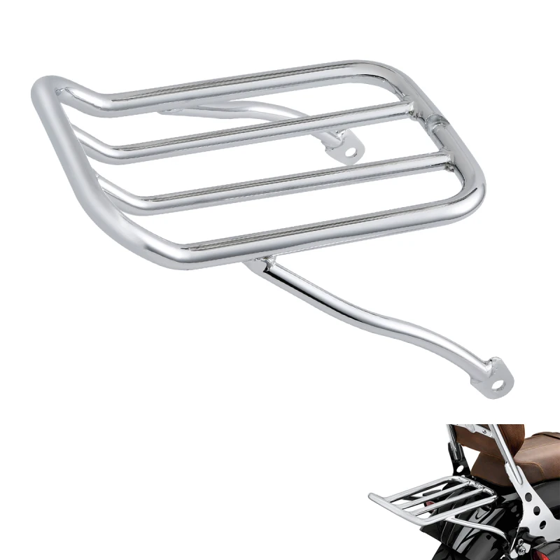 

Chopped Rear Fender Luggage Rack Fit For Harley 54250-10 Sportster 1200 Nightster XL1200N 2007-2012 Iron 883 XL883N 2009-2019