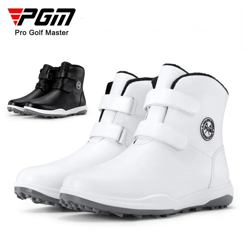 

PGM Women's Golf Shoes Anti-slip Sneakers Fleece Lining Women's Sports Shoes Autumn Winter Waterproof Casual Boots Wear XZ196