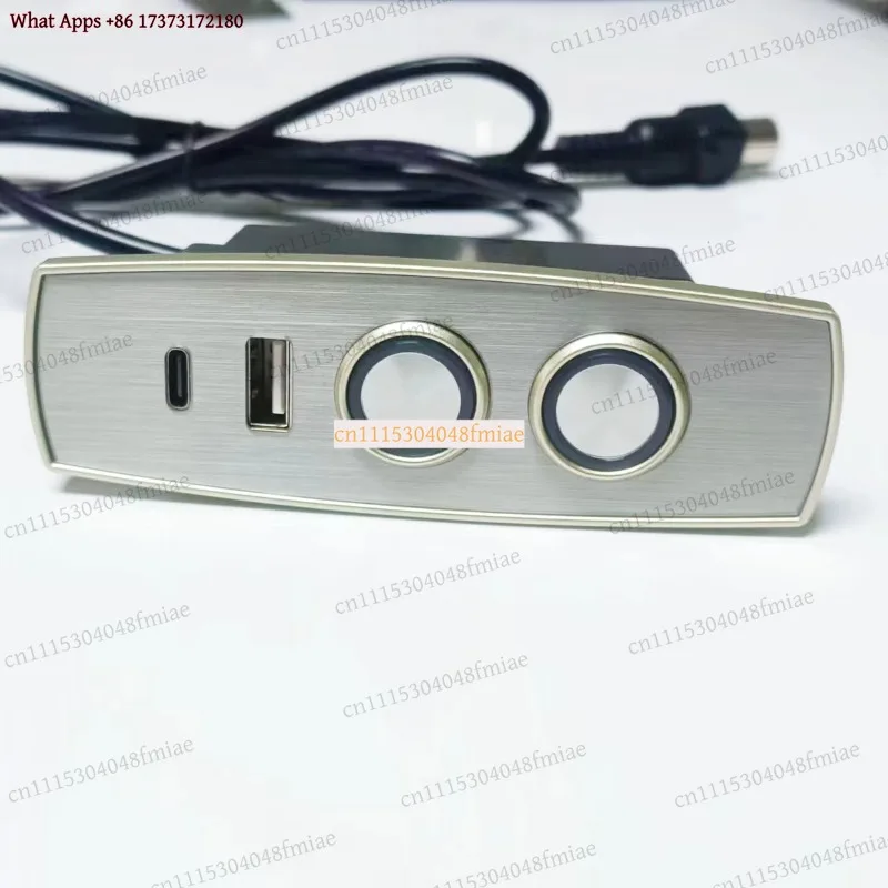 Electric Sofa Switch Dual Button 5 Pin Direct Port ABS Electric Recliner Lift Chair Hand Controller